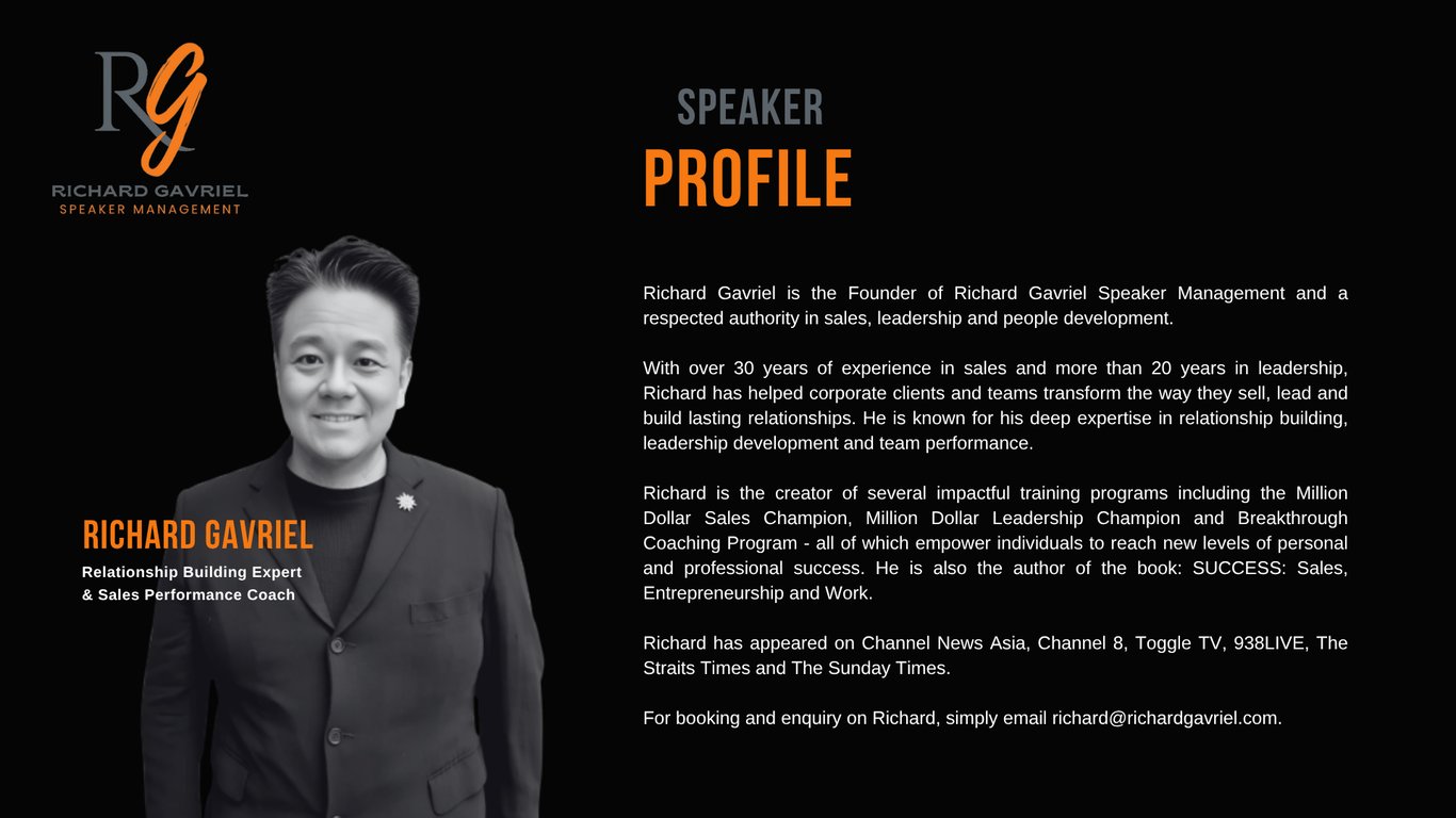 Speaker Profile: Richard Gavriel