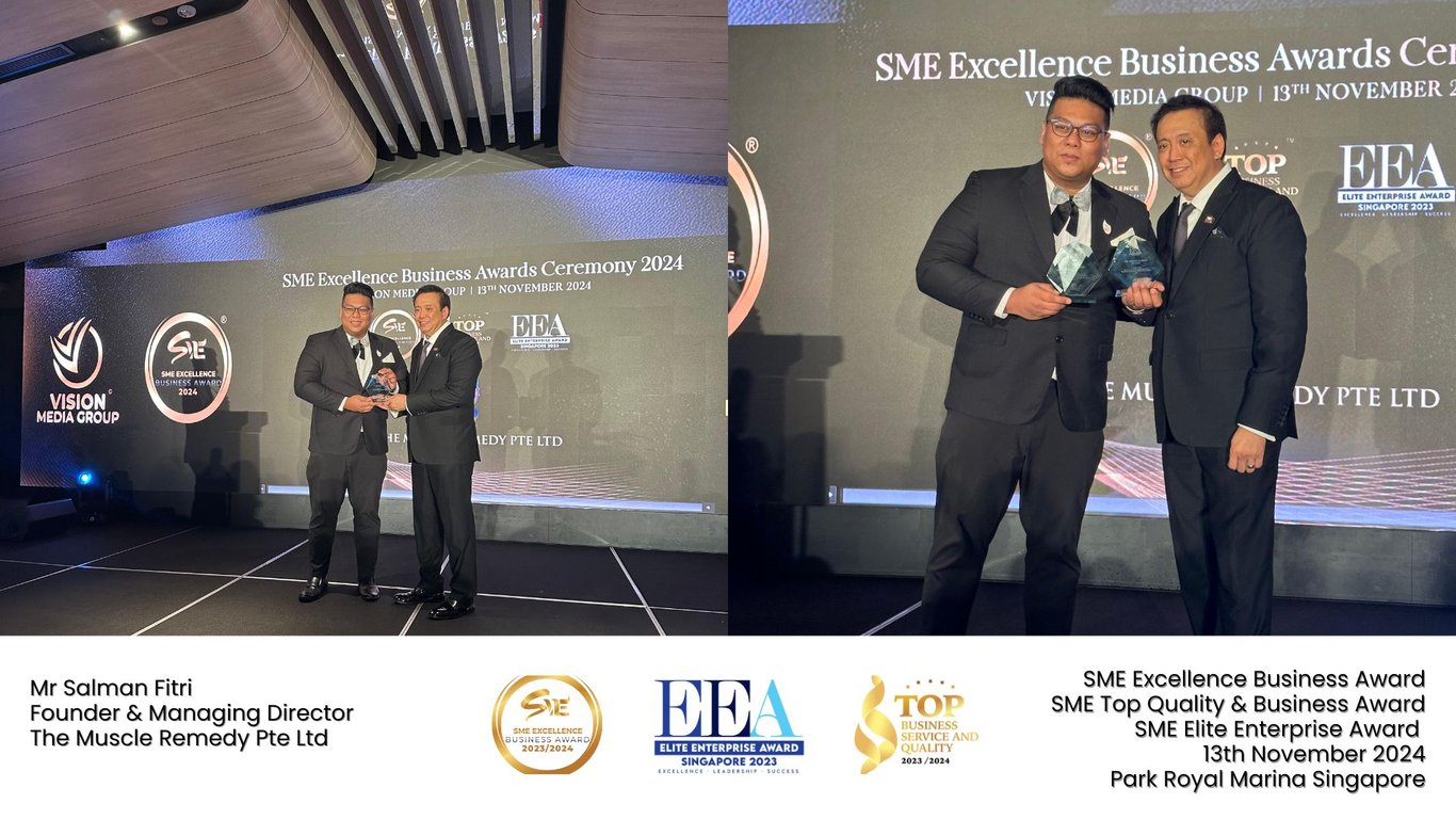 3 awards presented at Park Royal Singapore