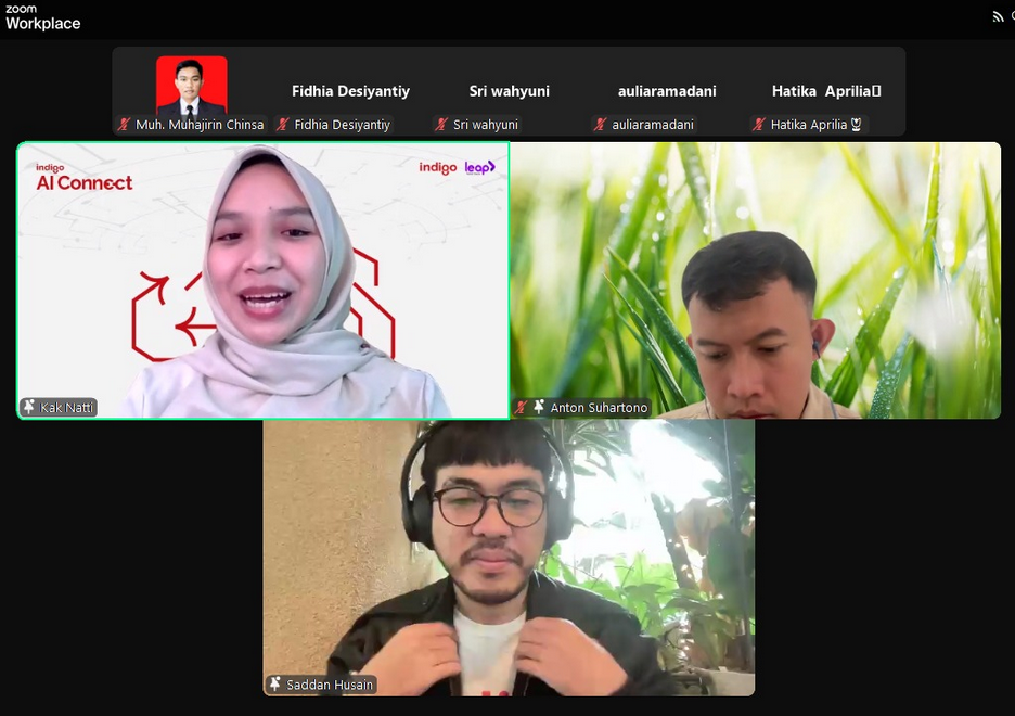 Pembukaan Webinar AI for Business: Innovate, Automate, Dominate