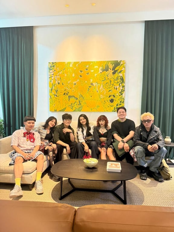 Beberapa Alumni dari Atreyu Moniaga Project yang mengikuti pameran Art Jakarta 2025
