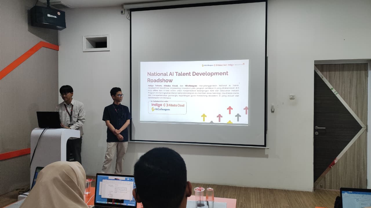 Sesi penjelasan sertifikasi AI gratis melalui AI Talent Development Program 