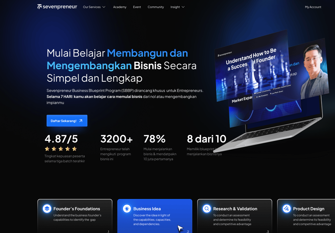 Program SBBP Mulai dari Nol yang mulai 21 Oktober nanti (Sevenpreneur.com)