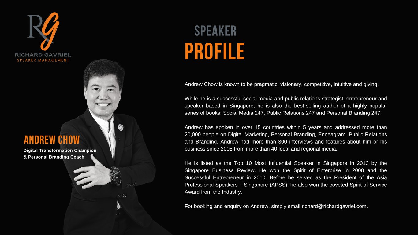 Speaker Profile: Andrew Chow