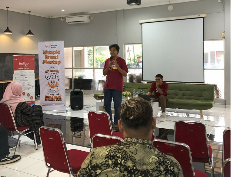 Pemaparan materi disampaikan dengan antusias
