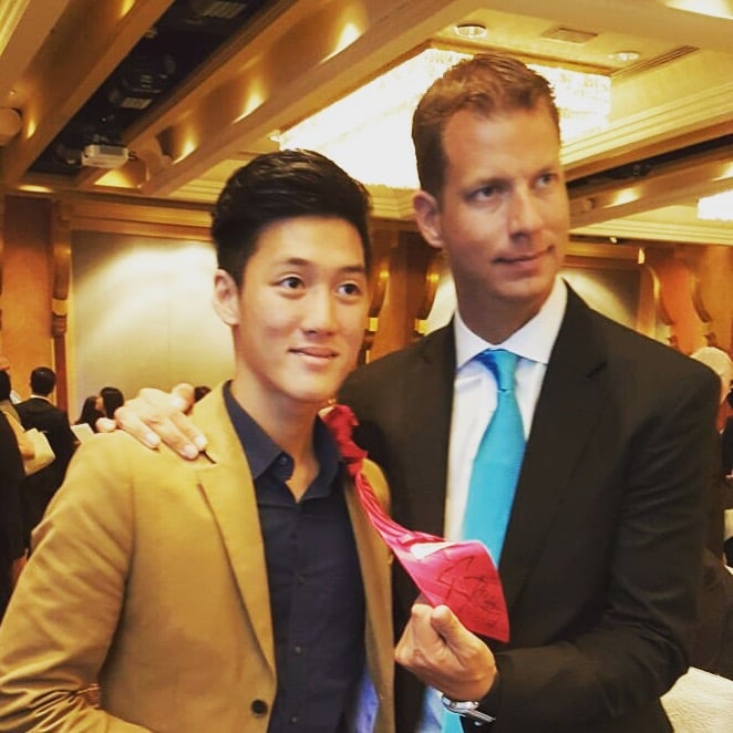 Alaric with JT Foxx, World's Number 1 Wealth Coach