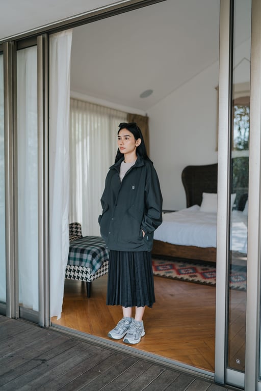 Outfit Movie Date Bodypack Trigger Coach Jacket