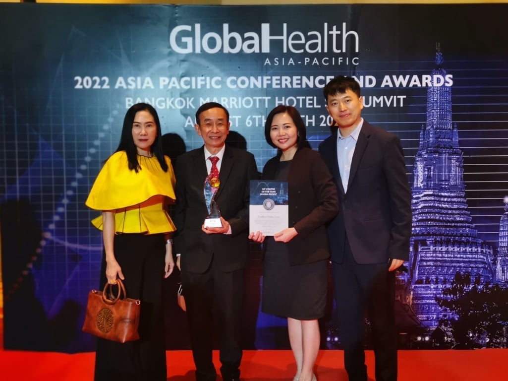 IVF Center of the Year di Asia Pasifik oleh GlobalHealth Asia-Pacific.
