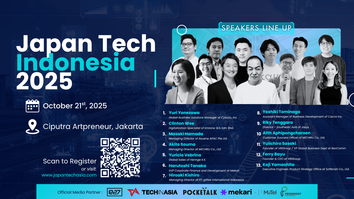 Speakers Line Up Japan Tech Indonesia