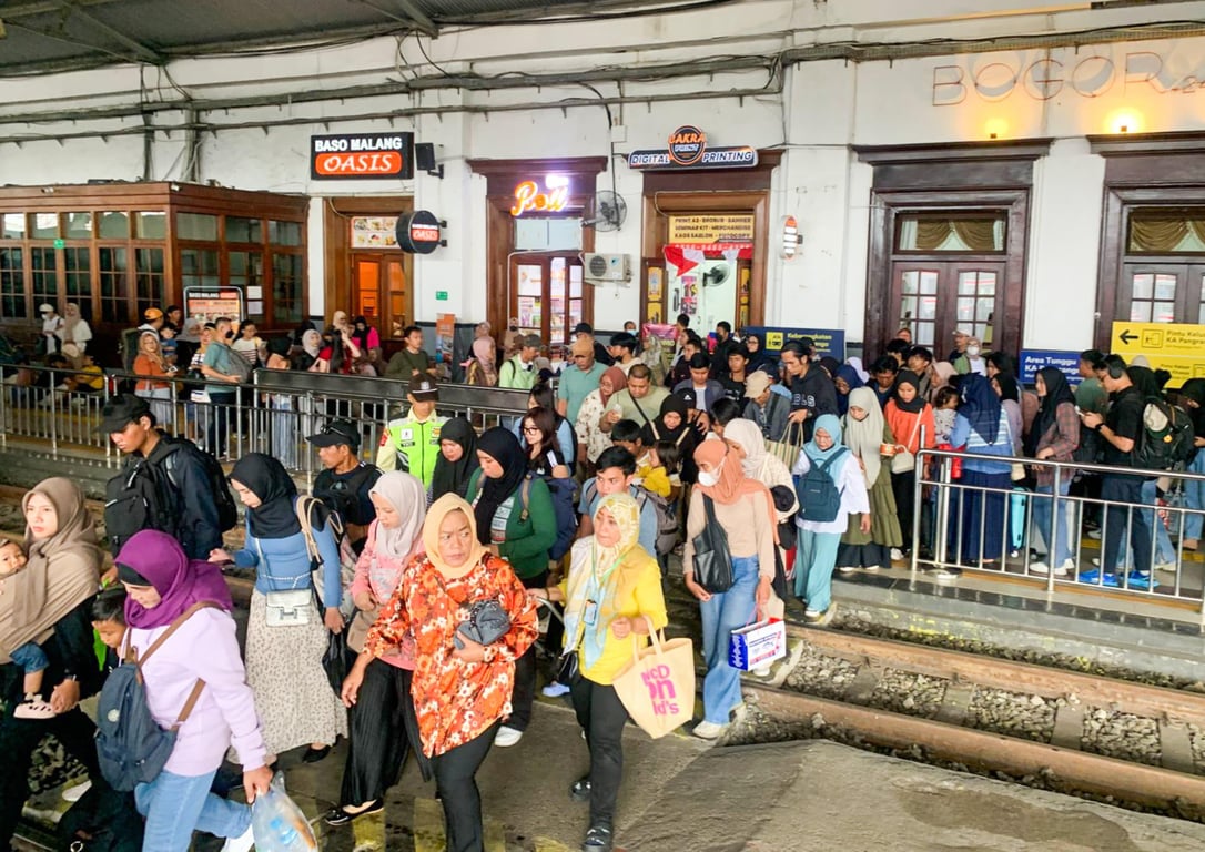 Suasana Penumpang di Stasiun Bogor, dok. Humas 1 Jak