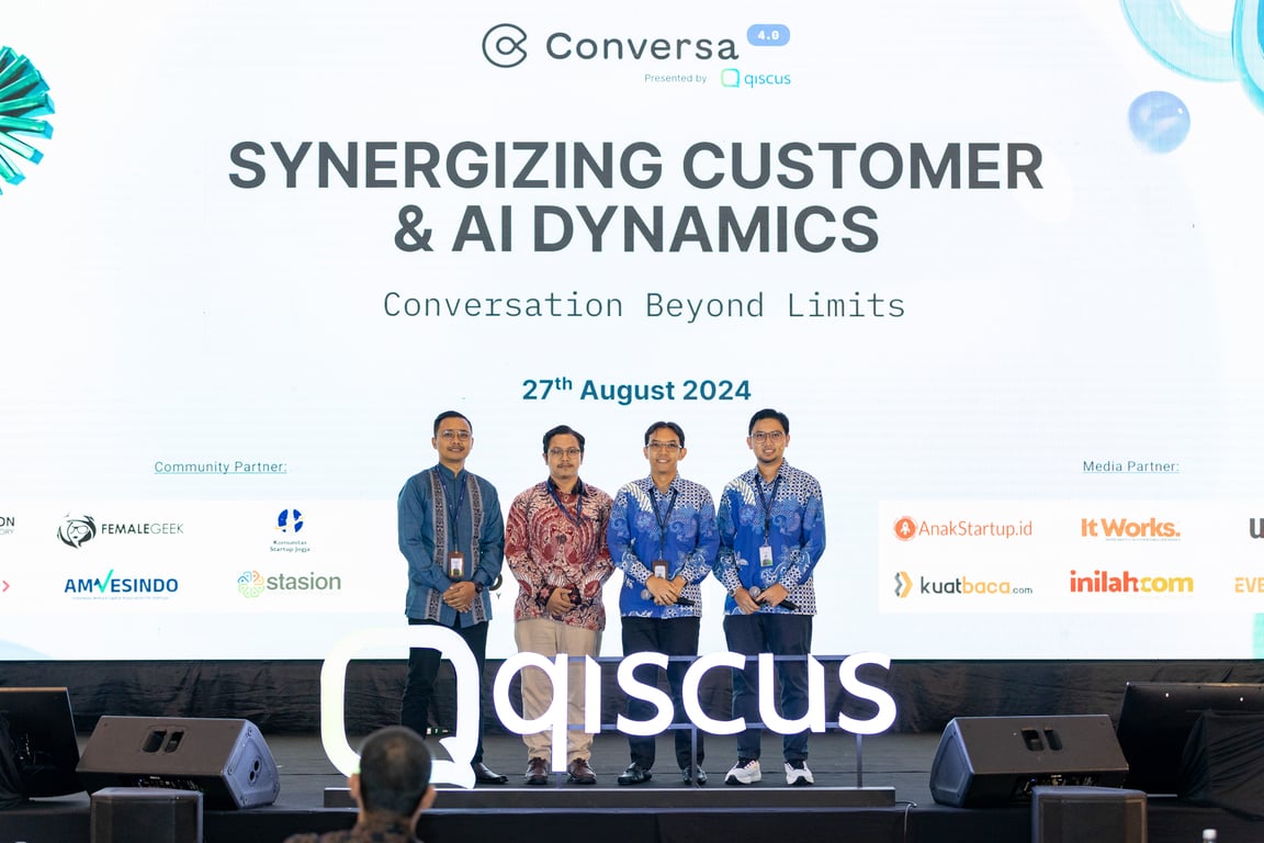 Qiscus  Perkuat Ekosistem AI dengan Perkenalkan Qiscus AI dan Solusi Terbaru Robolabs LLM