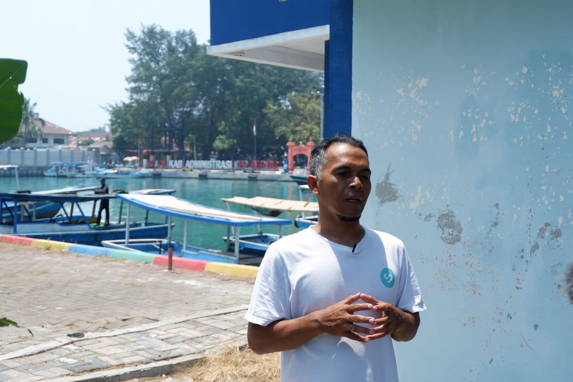 Dawet Al Bukhori, perwakilan Smiling Coral Indonesia.