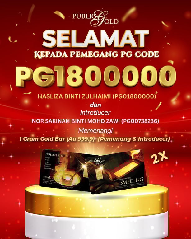 Pencapaian 1,8 Juta Costumer di rayakan dengan hadiah untuk pelanggan ke 1,8 Juta