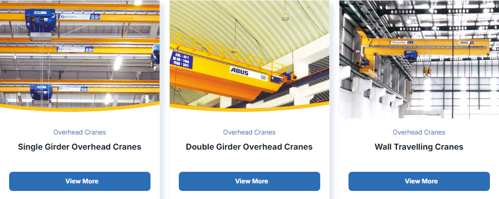 Contoh Overhead Cranes Solutions
