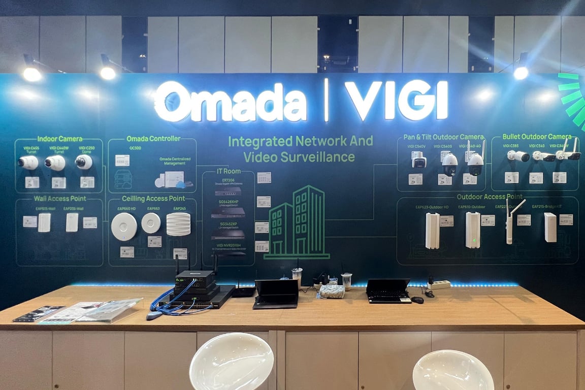 Integrated Network & Video Surveillance Solution Omada dan 