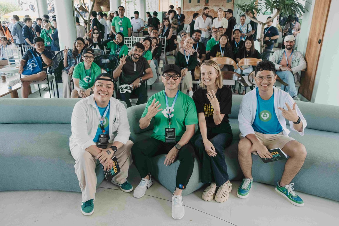 Panel discussions at the Tokocrypto x Binance Beach House side event at Coinfest Asia 2025. Source: Tokocrypto.