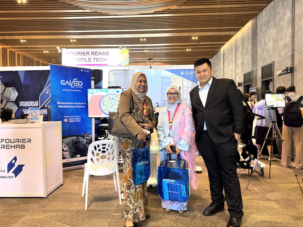 Picture 3: The three-day event served as an essential convergence point for industry professionals to interact and discuss the future of rehabilitation technology. 