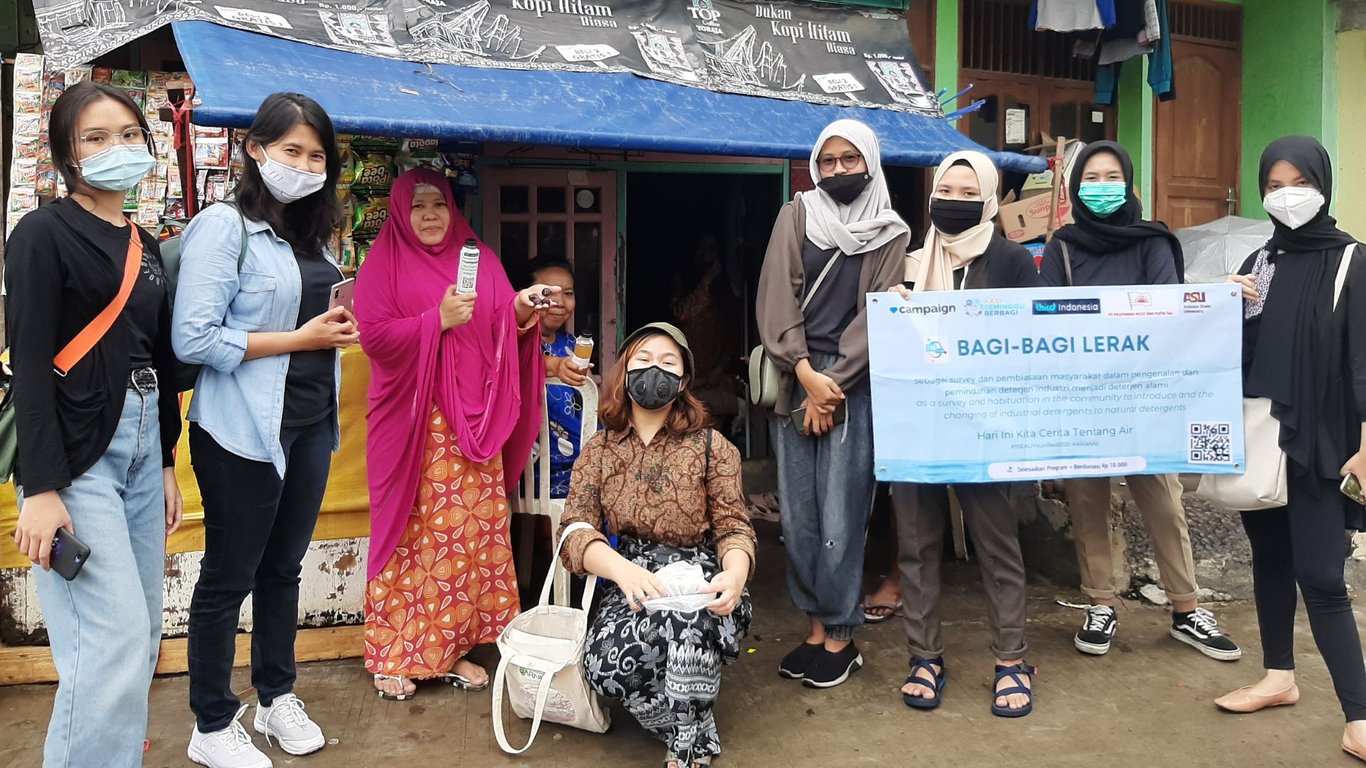 #BackToLerak bersama Campaign.com, PT Pelayaran Nelly Dwi Putri dalam YSEALI YOUnified (Sumber: Dok. WateryNation)