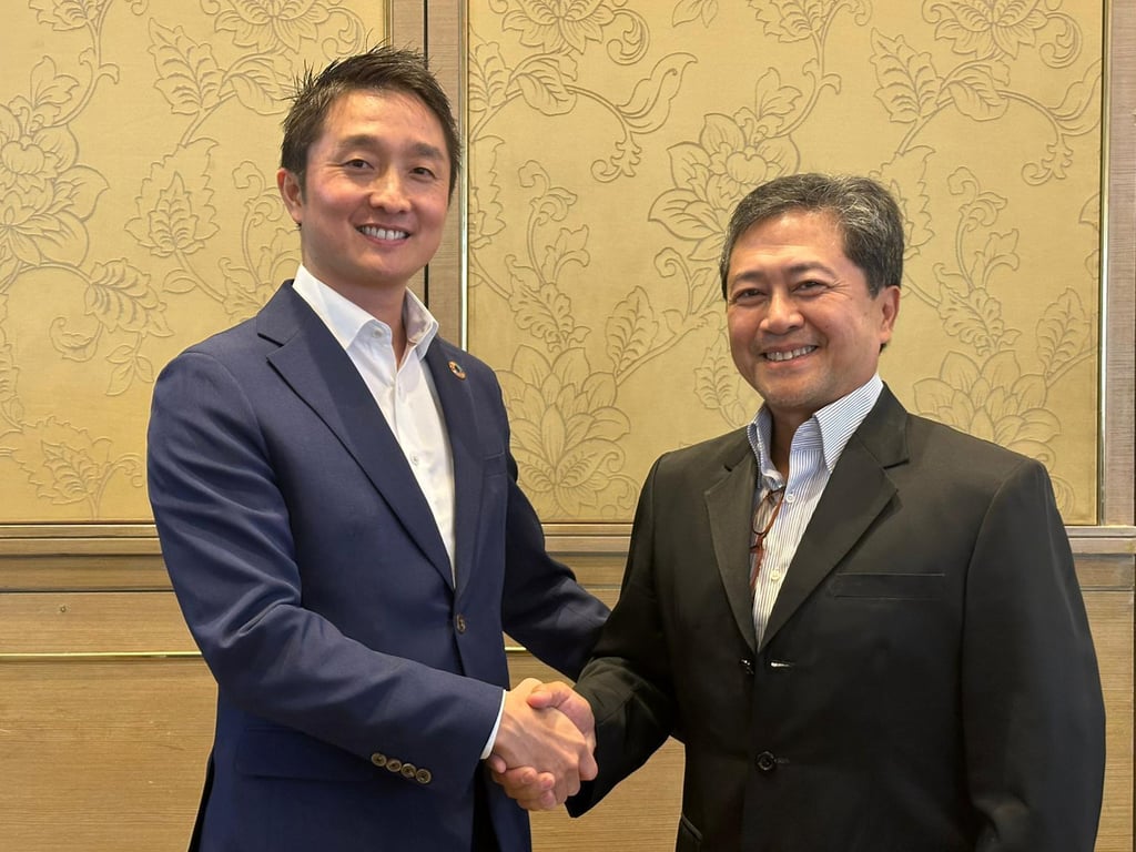 Asuene APAC Managing Director Masaaki Hamada/  Testech, Inc President & COO Elmer F. Lapena