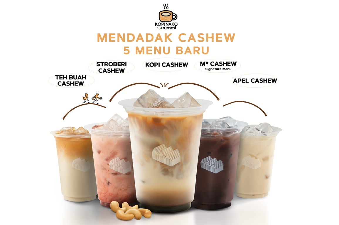 5 menu kolaborasi Arummi Foods dan Kopi Nako