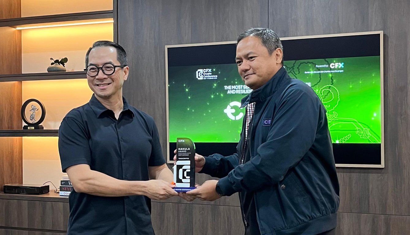 Tokocrypto meraih Nakula Award dari PT Central Finansial X (CFX) dalam kategori “The Most Seamless Customer Experience and Resilient Market Competitiveness.