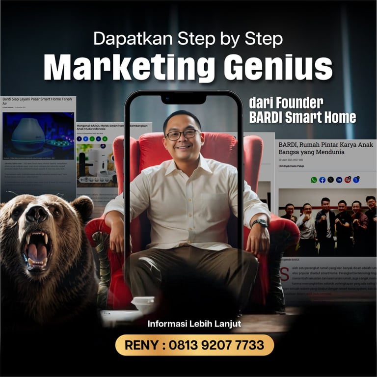 Sekolah CEO X Ryan, BARDI Smart home