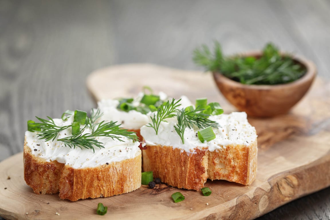 Cream cheese from Latvia