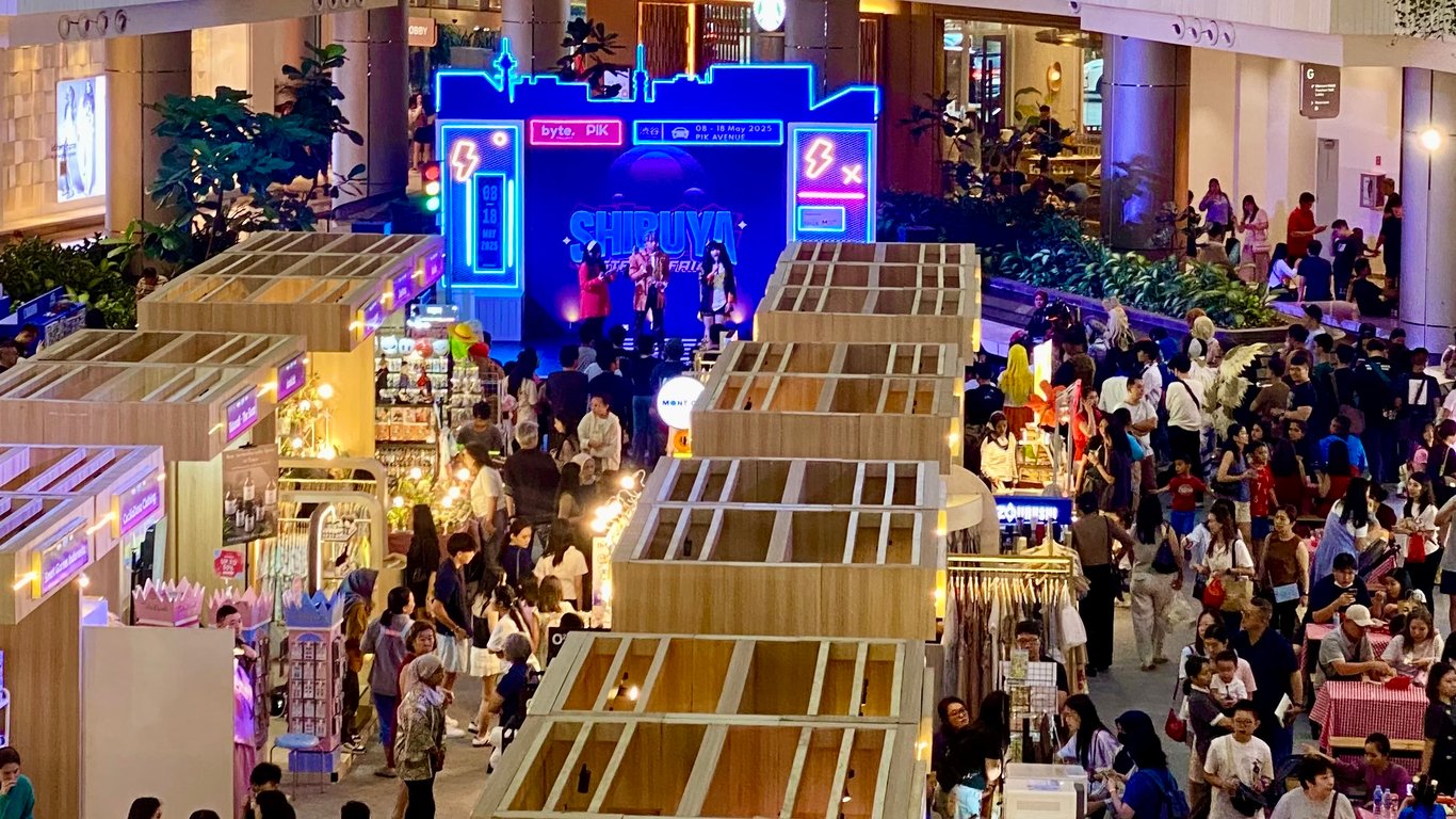 Keramaian di Shibuya Street Fair