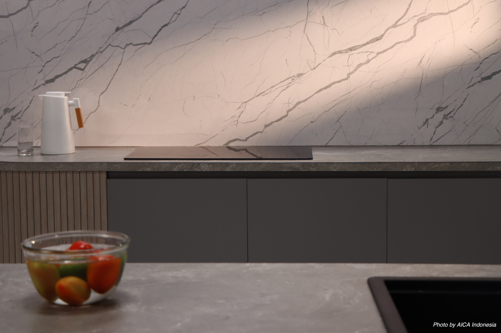 CERARL Wall Panel cocok untuk dinding wastafel dan dinding area kompor