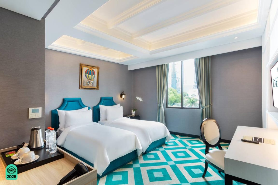 Grand Deluxe Twin at Hotel Des Indes Menteng, Marclan Collection