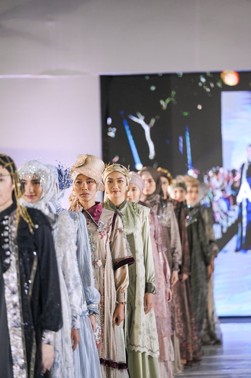 Koleksi Alcavella pada runway BIFF 2025