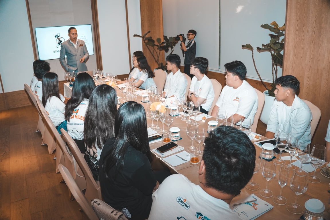 Wine Tasting bersama Pak Gevin Indra di The Bimasena