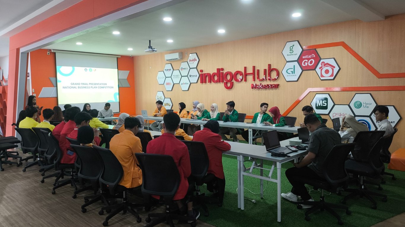 Suasana acara Grand Final Presentasi Kompetisi Perencanaan Bisnis: National Business Plan Competition (NBPC) Business Project 5.0