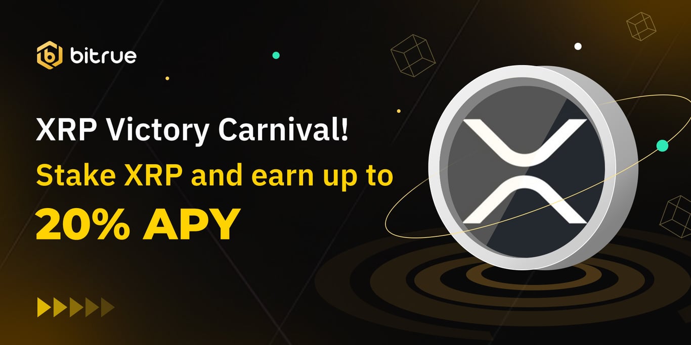 Bitrue Victory Carnival for XRP | Stake XRP and get 20% APY!