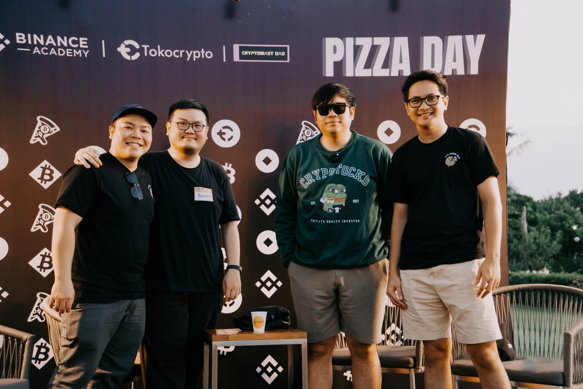 Event Tokocrypto Bitcoin Pizza Day di Bali pada Sabtu, 24 Mei 2025. Sumber: Tokocrypto.