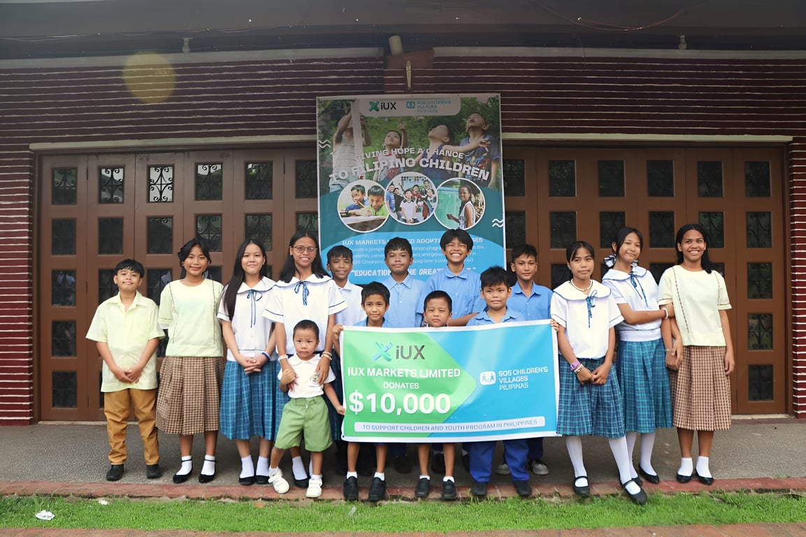 IUX donates to SOS Children’s Village Pilipinas to support education and youth development programs.