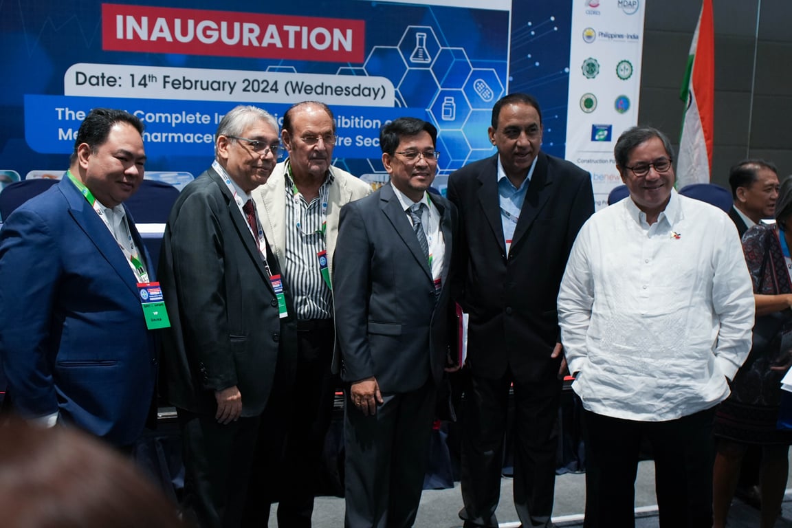 Chief Guest with Dr. Teodoro J. Herbosa, Secretary of Health, Department of Health, Manila, Philippines, and Mr. Johnny Chotrani, Co-Partner of PPHC from formerly AIBC now AIEC, along with other Guests