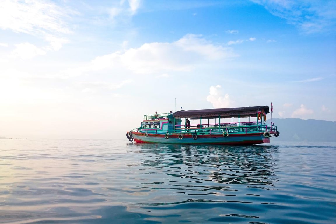 Parapat, Samosir Island, Lake Toba