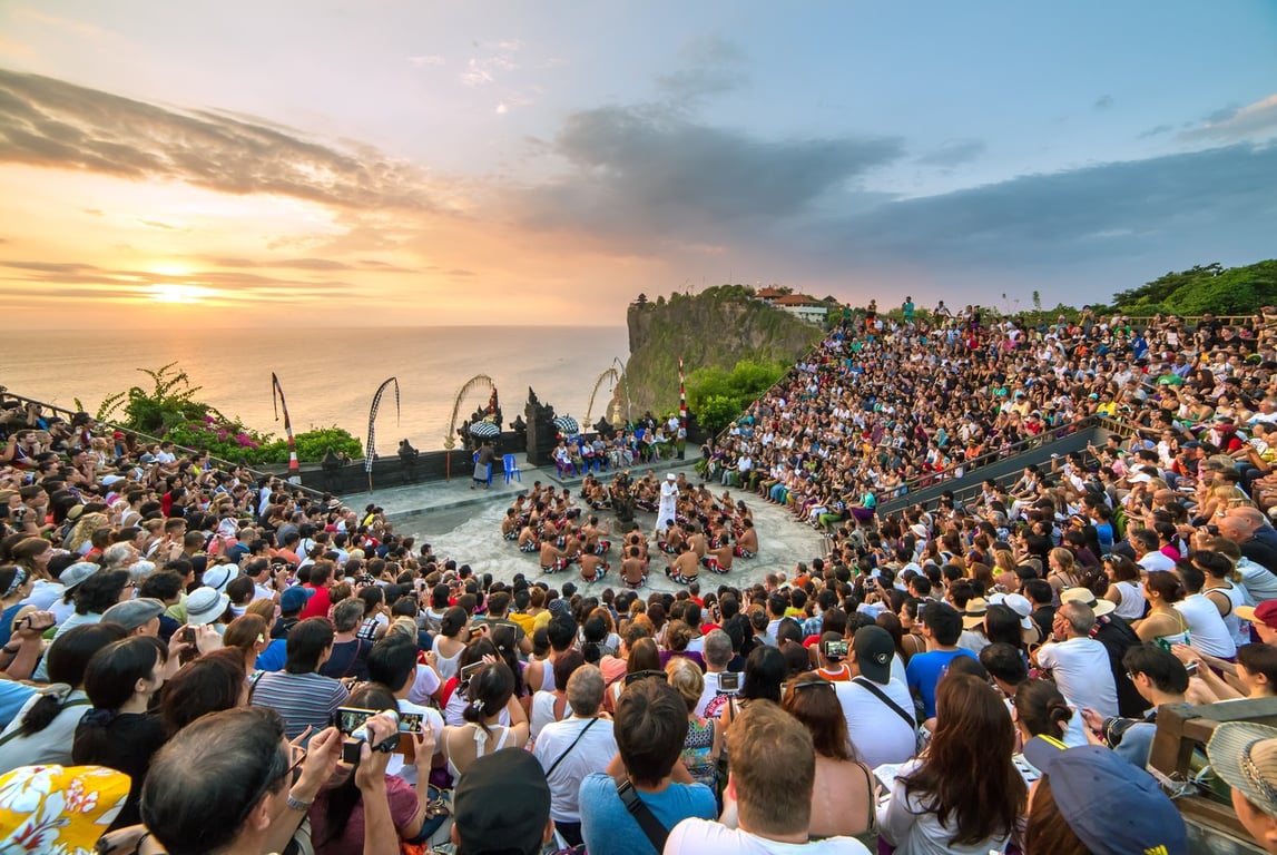 Tari Kecak di Pura Uluwatu