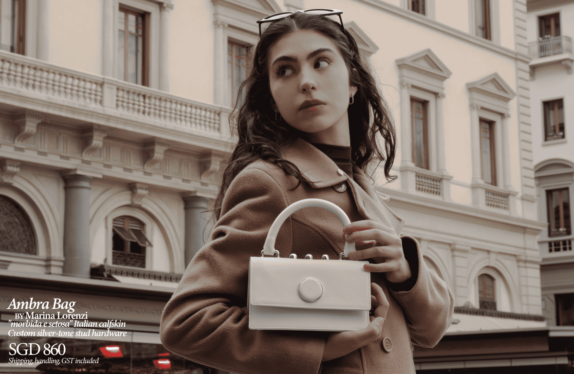 <i>The Ambra Bag, Marina Lorenzi. S$860, GST included.</i>