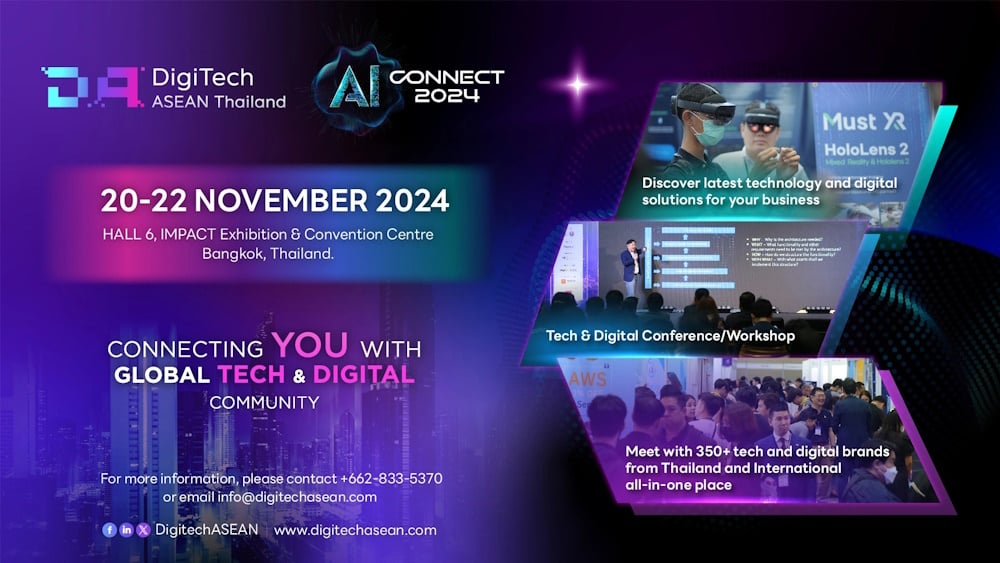 DigiTech ASEAN Thailand2024: https://digitechasean.com/