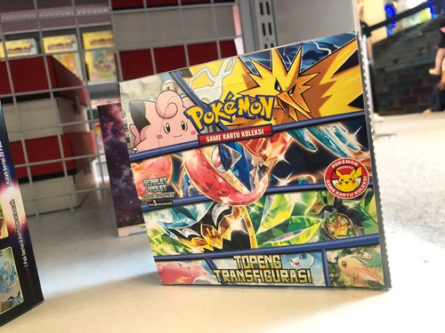 Booster Box Isi 30 Pack Pokémon Game Kartu Koleksi “Topeng Transfigurasi”