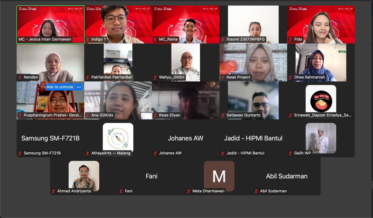 Dokumentasi bersama seluruh peserta