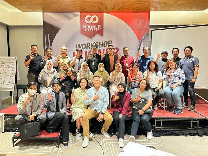 Workshop bersama komunitas Kuliner Mastery
