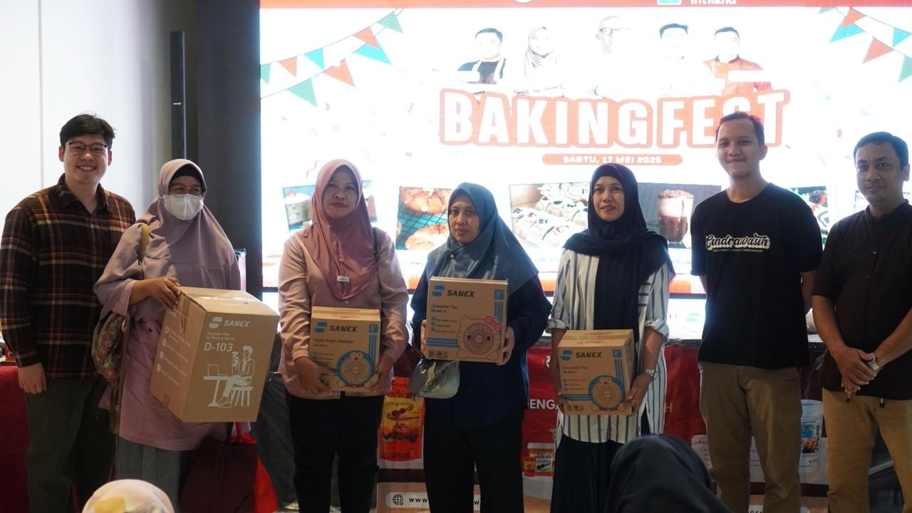 Pemenang Doorprize acara Baking Fest 2025