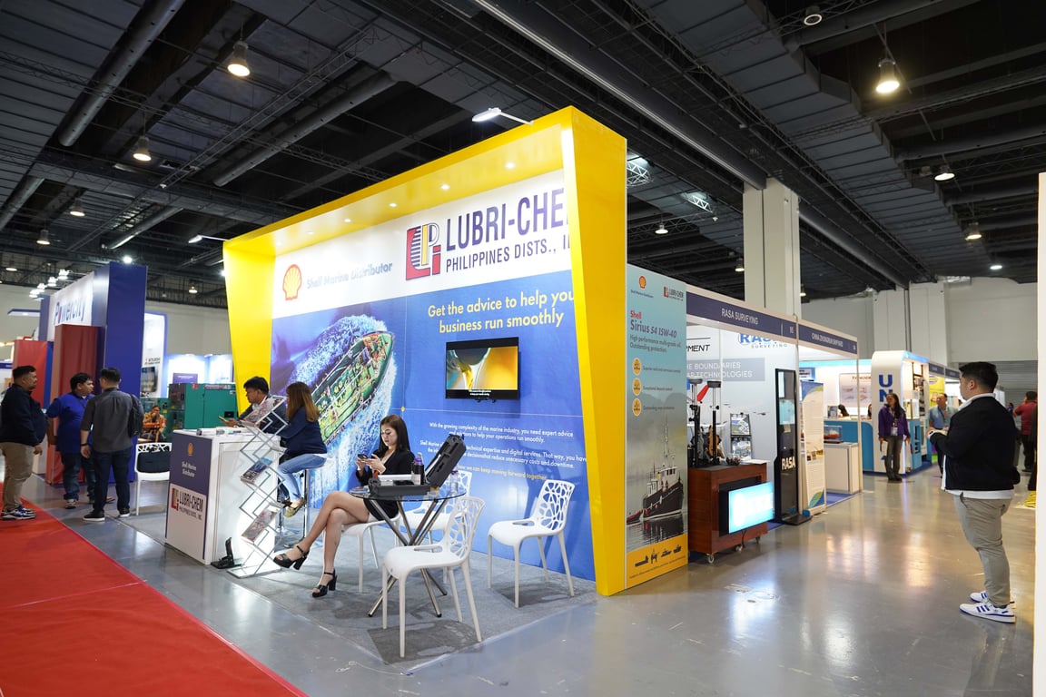 Shell Marine and Lubrichem Philippines Booth