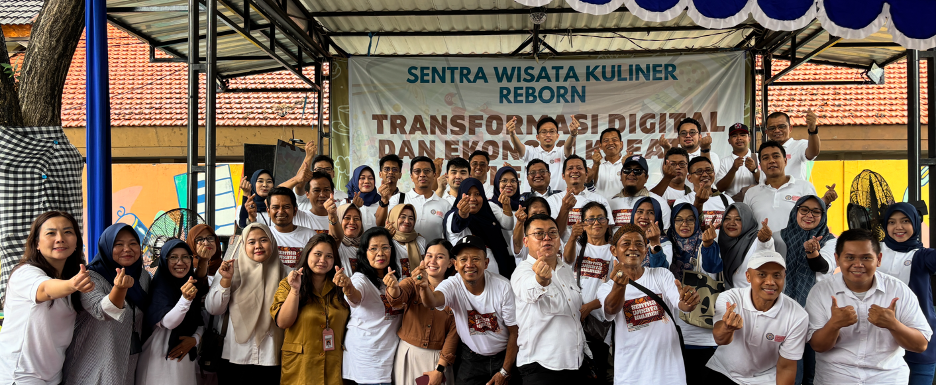 BERSAMA: Perwakilan Pemkot Surabaya, Mahasiswa Magister Manajemen Universitas Airlangga dan Seluruh Perwakilan SWK di Surabaya dalam acara program SWK Reborn.