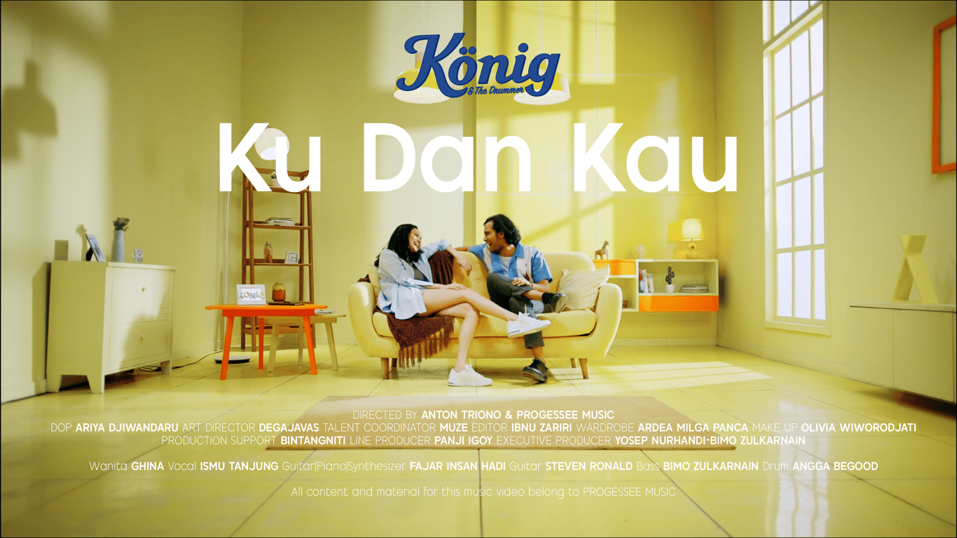 Konig & The Drummer Merilis Music Video Colorful: "Ku Dan Kau"