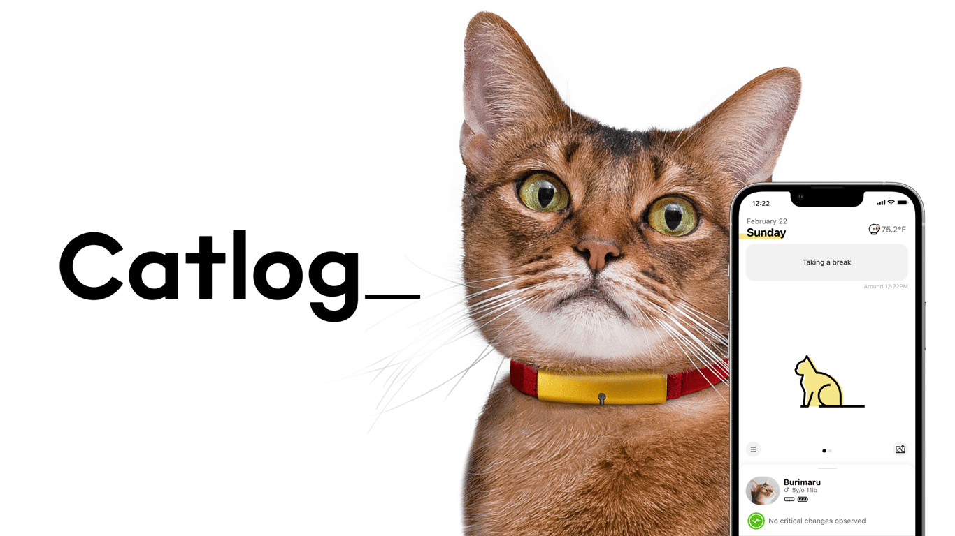 Catlog, the Purrfect Health Tracker Loved by about 50,000 Cats in JP and US.