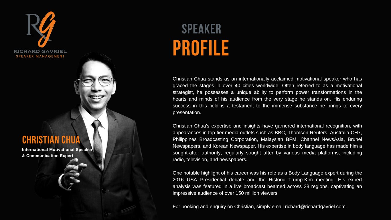 Speaker Profile: Christian Chua