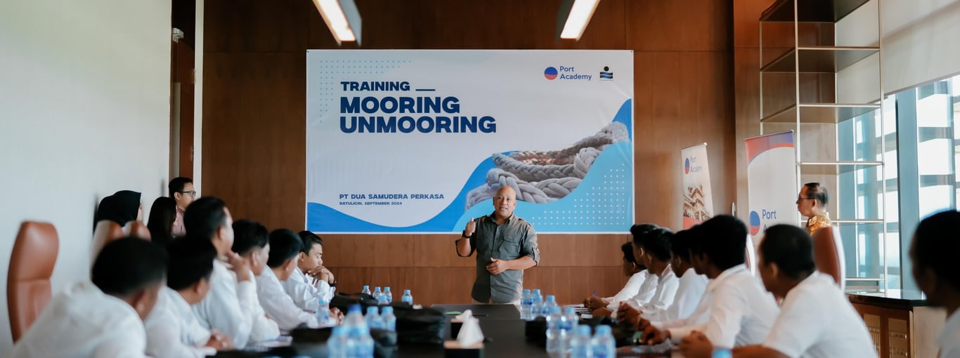 Diklat Mooring Unmooring Port Academy Batulicin
